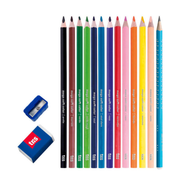 Kit Lápis De Cor Mega Soft Color | Tris - Image 2
