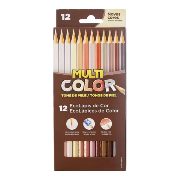Lápis de cor Tons de pele | Multicolor - Image 4