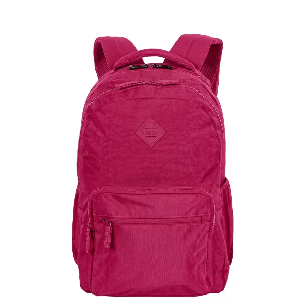 Mochila College Crinkle 3 Pink | Sestini